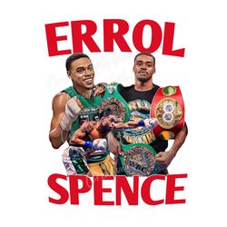 Errol Spence PNG, Errol Spence shirt designs,  sublimation digital designs