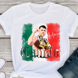 canelo alvarez png sublimation, canelo alvarez merch