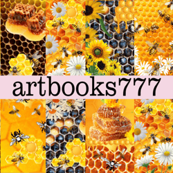 bees, beekeeper, bee set, honey, scrapbooking, ephemera, JUNK JOURNAL, digital paper