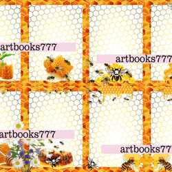 bees, beekeeper, bee set, honey, scrapbooking, ephemera, JUNK JOURNAL, digital paper, chamomile