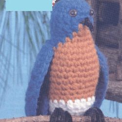 Digital | Crochet birds | Vintage knitting for children | Knitted toys | Toys for children | Instant download | PDF