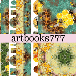 bees-5, beekeeper, bee set, honey, scrapbooking, ephemera, JUNK JOURNAL, digital paper