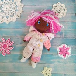 PATTERN crochet baby doll Dolly pdf in English, Amigurumi doll toy tutorial.
