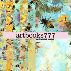 honey and bees-1, beekeeper, bee set, honey, scrapbooking, ephemera, junk journal, digital paper