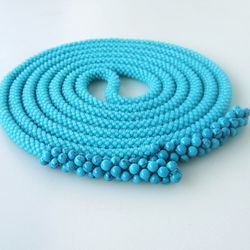 Long beaded necklace for women,  handmade jewelry, perfect gift