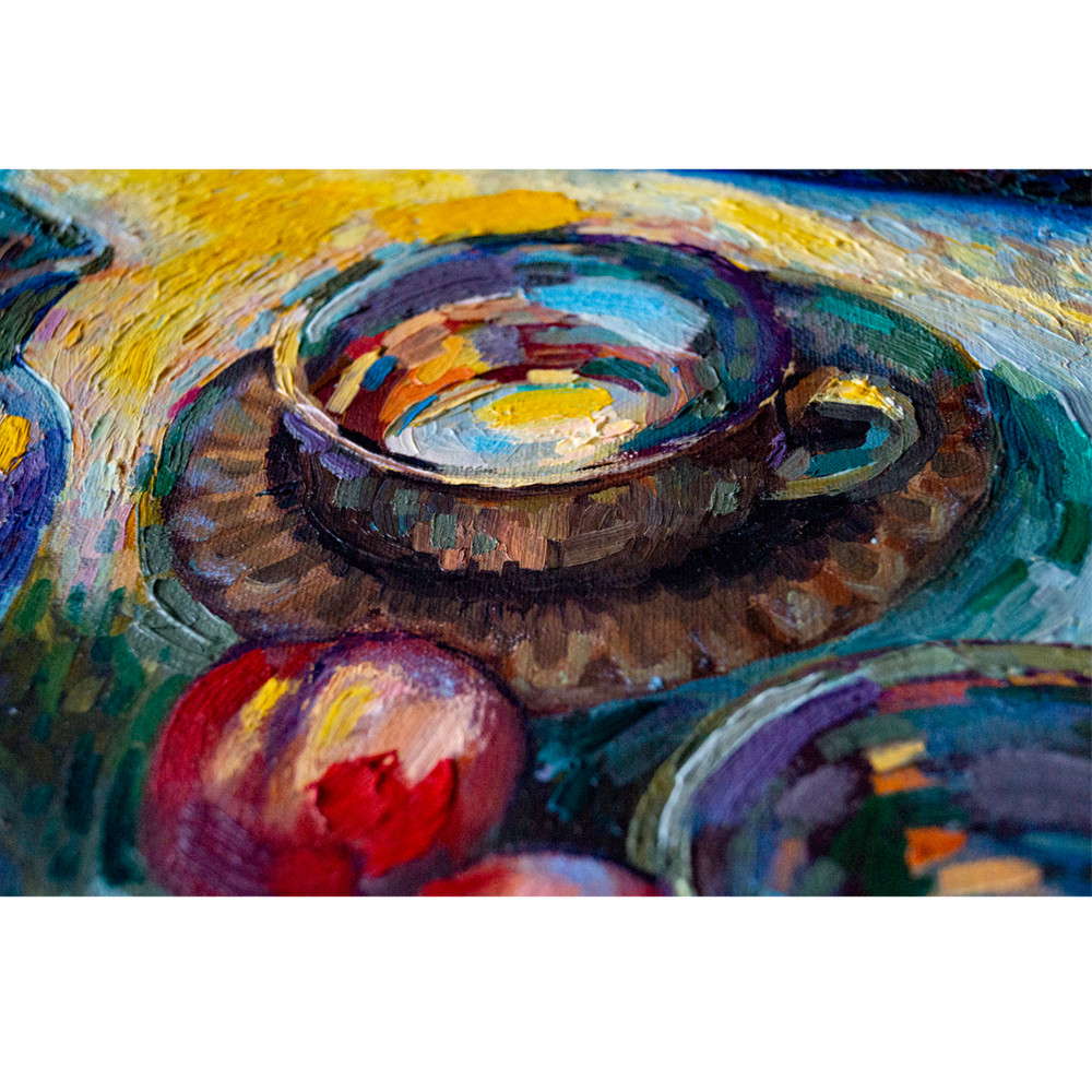 Без имени-1Still Life, Fruit Wall ,Art Home Decor Affordable , Art Tea Set Painting-8.jpg