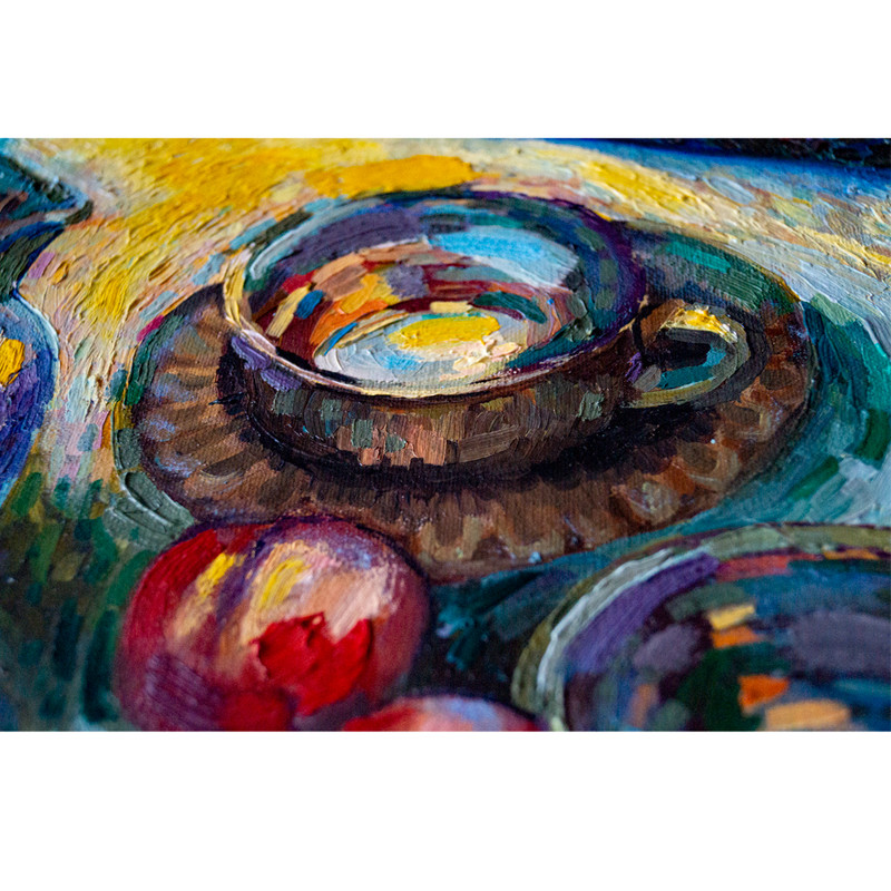 Без имени-1Still Life, Fruit Wall ,Art Home Decor Affordable , Art Tea Set Painting-8.jpg