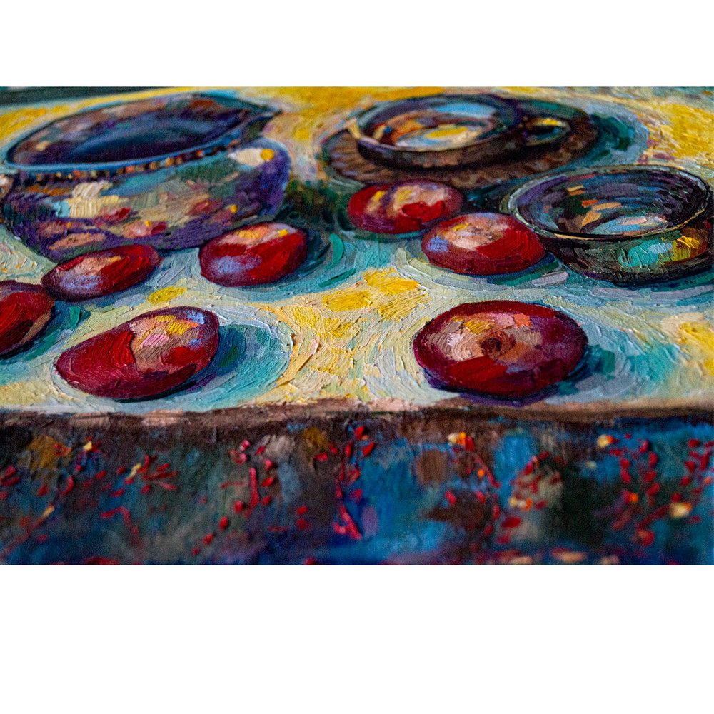 Без имени-1Still Life, Fruit Wall ,Art Home Decor Affordable , Art Tea Set Painting-10.jpg