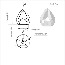 project 287. stained glass printable pattern. brillant3d