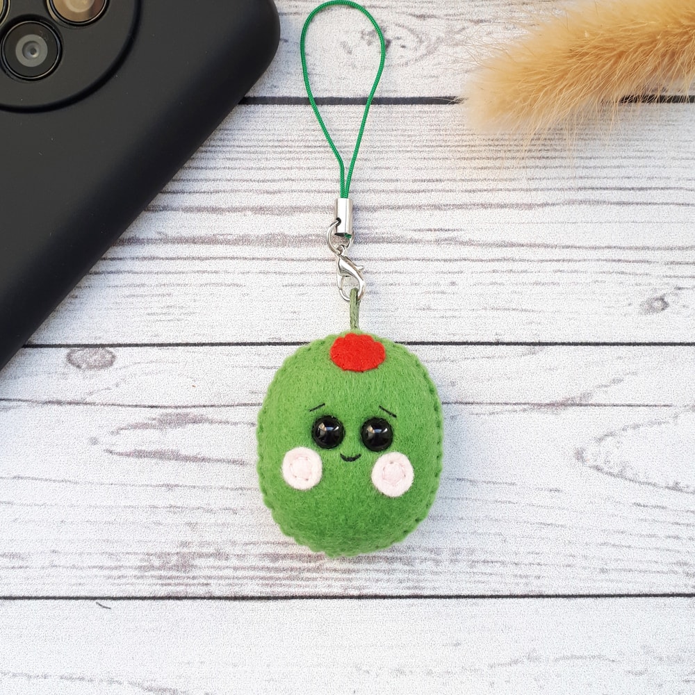 olive-phone-charm
