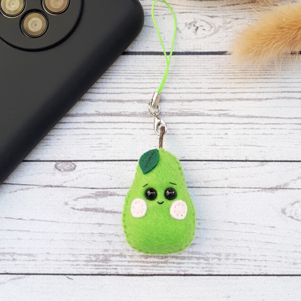Cute-pear-purse-charm