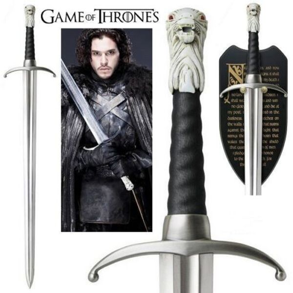 Valyrian Steel Game of Thrones Long Claw King Jon Snow's Sword. Replica Sword..jpg