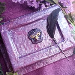 Handmade collectible jewelry box "Yennefer" from Witcher