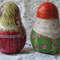 russian roly poly wooden music doll hand painted