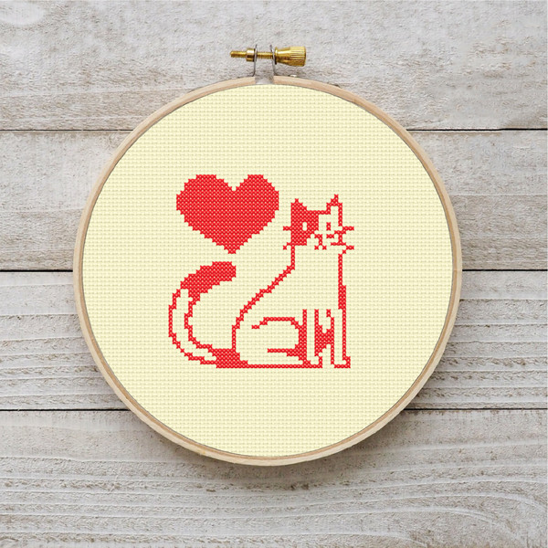 cat heart cross stitch pattern valentine day love.png