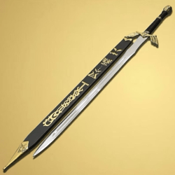 zelda sword, the legend of zelda master sword, with scabbard, best for cosplay