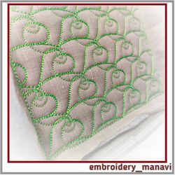 11 Quilt Block and border Machine Embroidery Designs - 6 Sizes Available