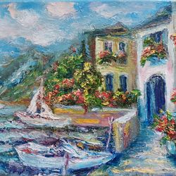 oil painting on canvas original impasto impressionism art gift oversized painting wall art natalya ruz