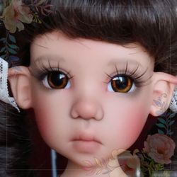 MIX color EYES for bjd doll and ooak doll polymer clay handmade realistic eyes hemisphere of sclera 4-20mm