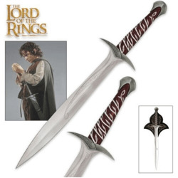 The Lord of the Rings Sting Sword of Frodo Baggins.The Hobbit Movie Bibilo sword