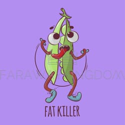 green peas sport vegetable cartoon health vector illustration