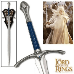Glamdring Sword of Gandalf with Scabbard Lord of the ring replica sword (LOTR)