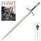 Glamdring Sword of Gandalf with Scabbard Lord of the ring replica sword LOTR.jpg