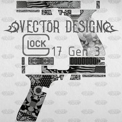 VECTOR DESIGN  Glock17 gen3 "American eagle"
