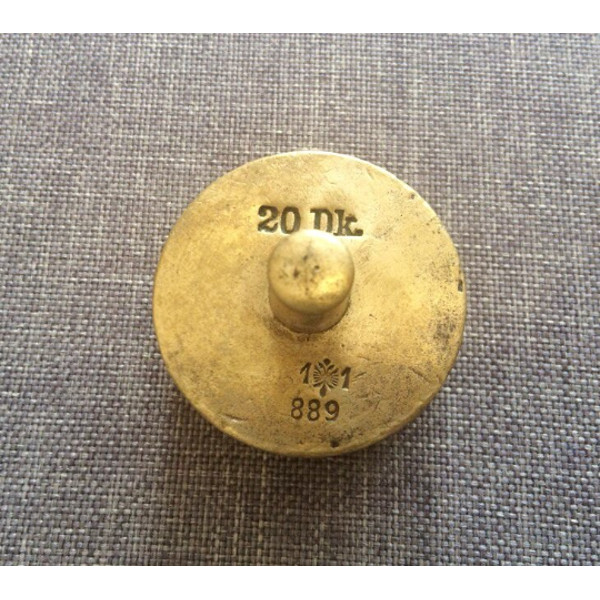 200 grams antique bronze weight