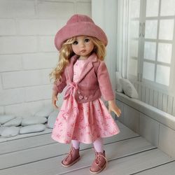 Handmade pink set for Little Darling doll.