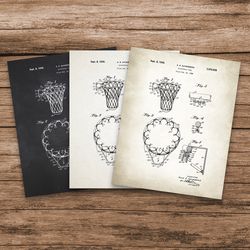 basketball hoop patent, basketball gifts for men, basketball decor, basketball art gift, basketball sports