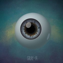 gray pair of eyes for bjd doll and ooak doll polymer clay handmade realistic eyes hemisphere form of sclera 4-20mm