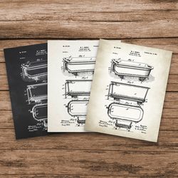 bath patent, toilet art, bathroom prints, bathroom posters, bathroom drawings, bathroom wall art