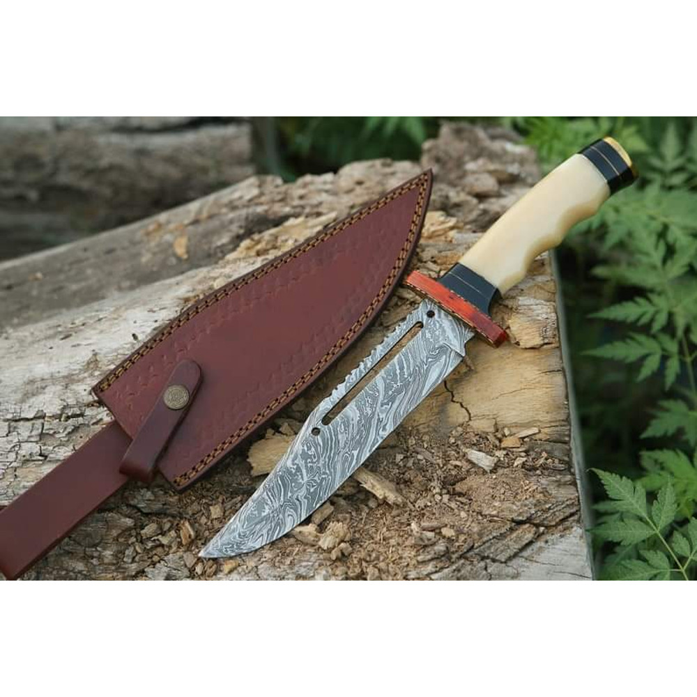 handmade fixed blade Bowie knife