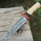 handmade fixed blade Bowie knife