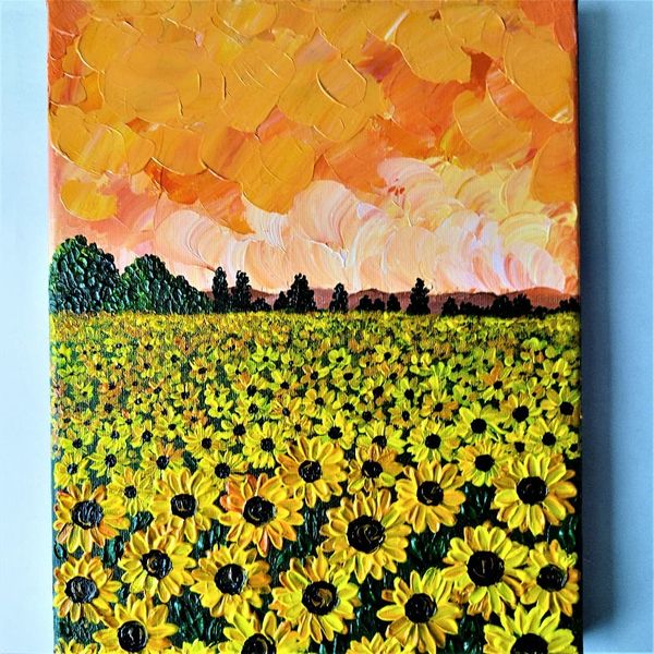 Sunflower-field-sunset-painting-landscape-art-impasto-on-canvas.jpg