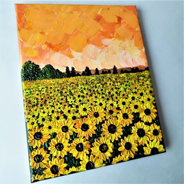 Sunset-landscape-painting-bright-floral-canvas-wall-art-sunflowers-acrylic-texture-artwork-decor.jpg