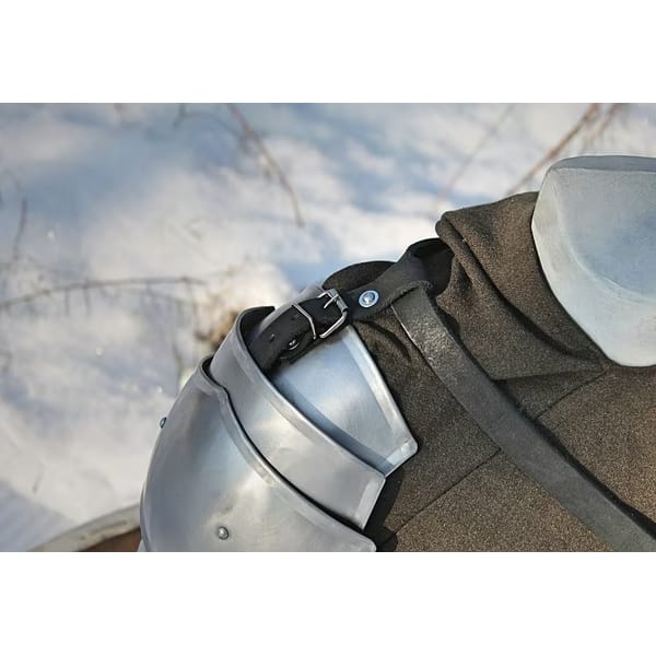 Generic Pauldron Steel Pauldron - Single Pauldron - Pauldron - LARP Armor - L - Inspire ...