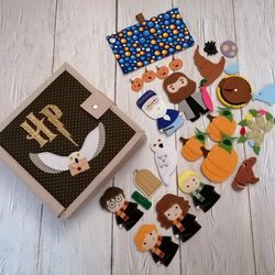 Magical Handmade Felt Books for Harry Potter, Fans and Wizardry Enthusiasts