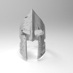 3d model of a gladiator's helmet ring. man ring. 3d models for jewelers. stl model file for 3d printing. spartan ring