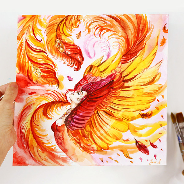 phoenix-goddess-painting-fine-art-phoenix-women-original-art-firebird-woman-watercolor-1.jpg