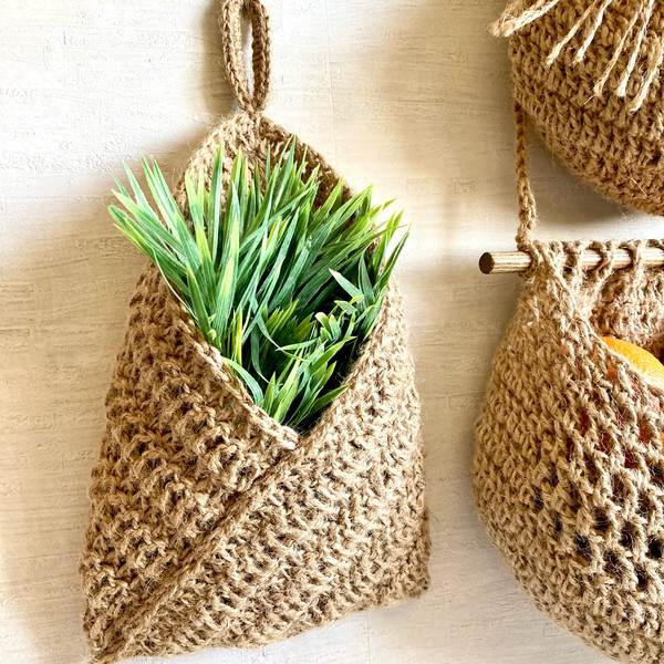 Set of Crocheted Jute Hanging Baskets for Kitchen Decor 3.jpg