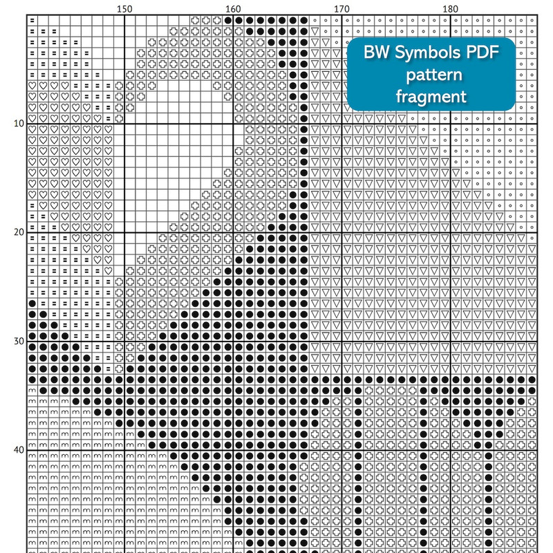 001 Boho style red colors Saint Valentine abstract modern style cross stitch digital printable pattern for home decor and gift.jpg