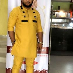 african men clothing, 2pics men sets, cotton fabric, different sizes and colors, men wesrs, all occassion, wedding suit