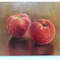 Peaches oil painting, still life 24x18cm 2.jpg