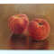 Peaches oil painting, still life 24x18cm 7.jpg