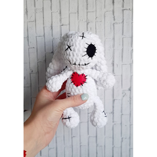 Voodoo bunny,The plush zombie rabbit,Baby rabbit plush toy,p | Inspire ...
