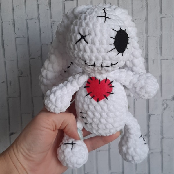 Voodoo bunny,The plush zombie rabbit,Baby rabbit plush toy,p | Inspire ...