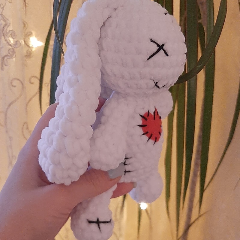 Voodoo bunny,The plush zombie rabbit,Baby rabbit plush toy,p | Inspire ...