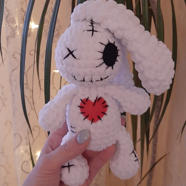 Voodoo bunny,The plush zombie rabbit,Baby rabbit plush toy,p | Inspire ...